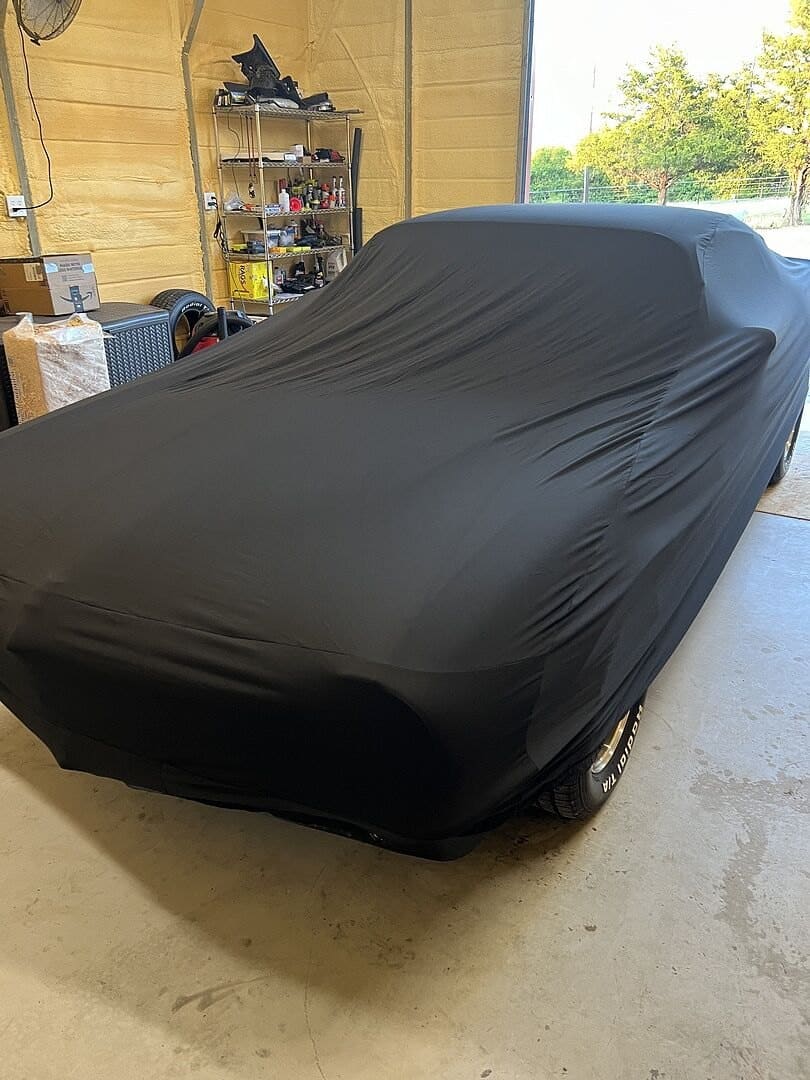Rodney S.'s car under its Satin Protect cover