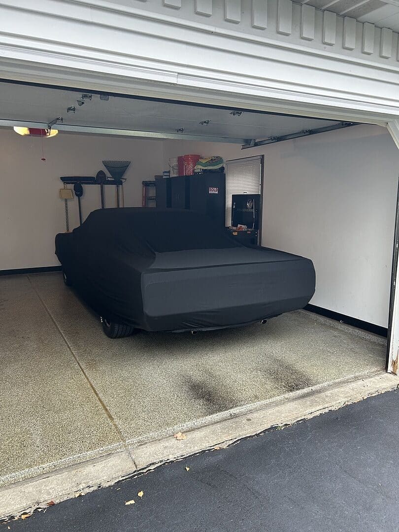 Gregory U.'s car under its Satin Protect cover