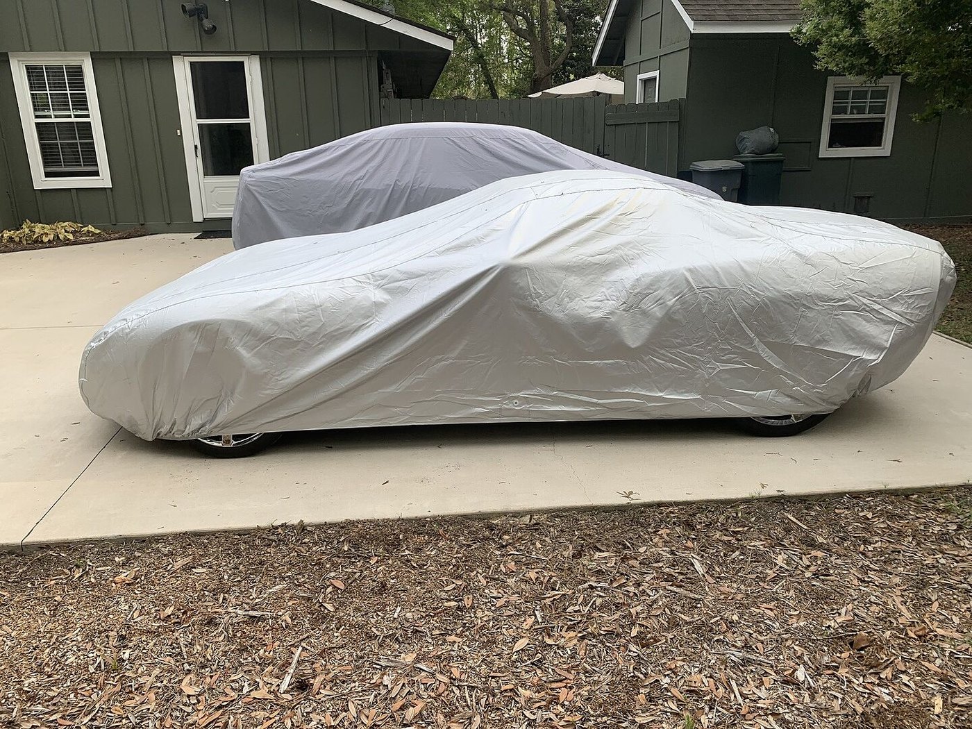 CarCovers customer photo: Michael A.'s vehicle under its cover